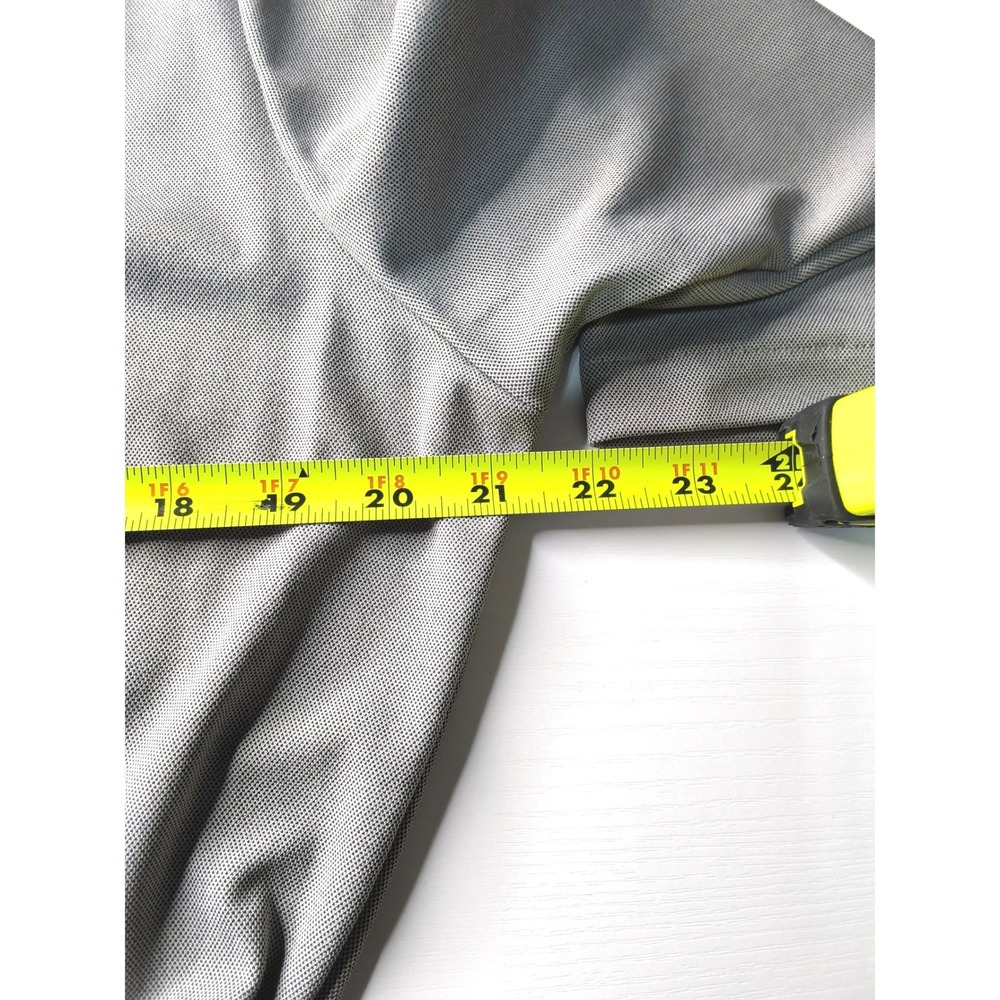 TravelSmith Wrap Dress Womens L‎ Gray 3/4 Sleeve V-Neck Maxi - Picture 12 of 15